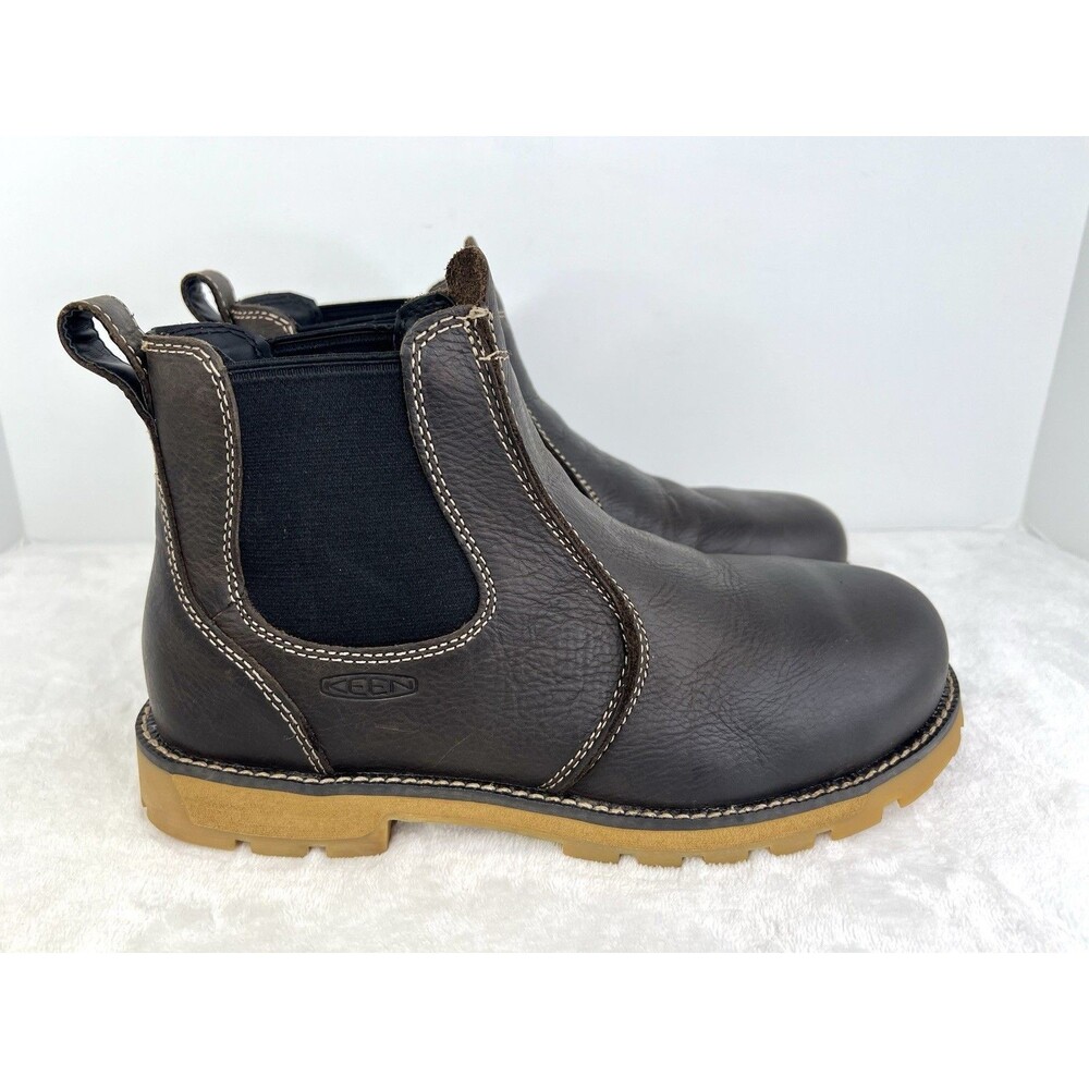 KEEN Utility Seattle Romeo Alloy Safety Toe Work Boots 1021344D Men’s 9 D Brown